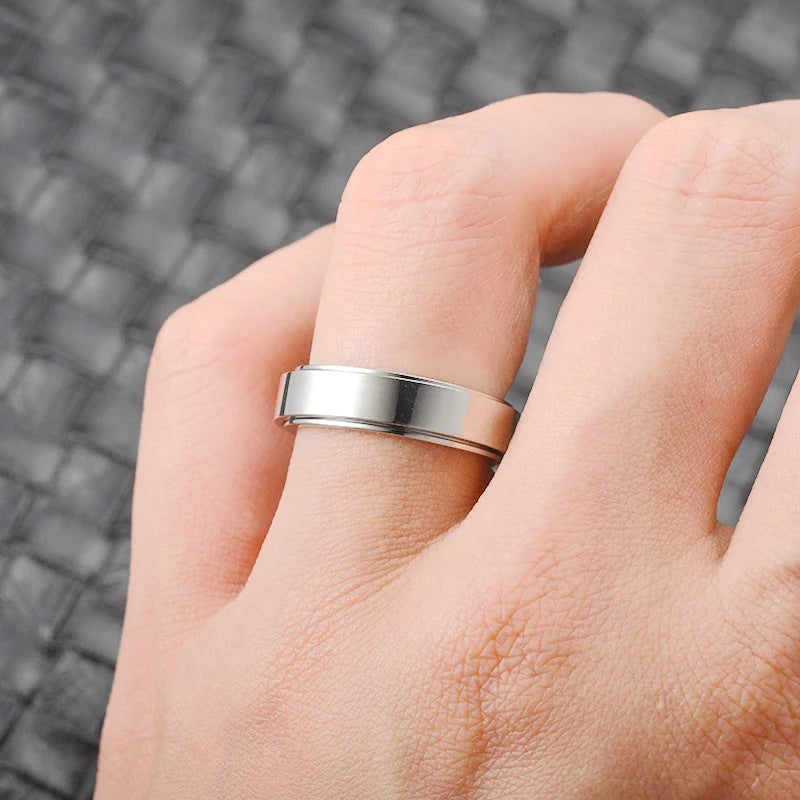 Anillo giratorio de acero inoxidable