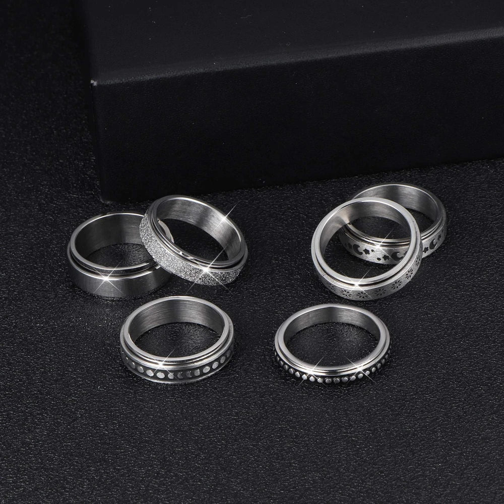 Anillo giratorio de acero inoxidable