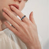 Anillo giratorio de acero inoxidable