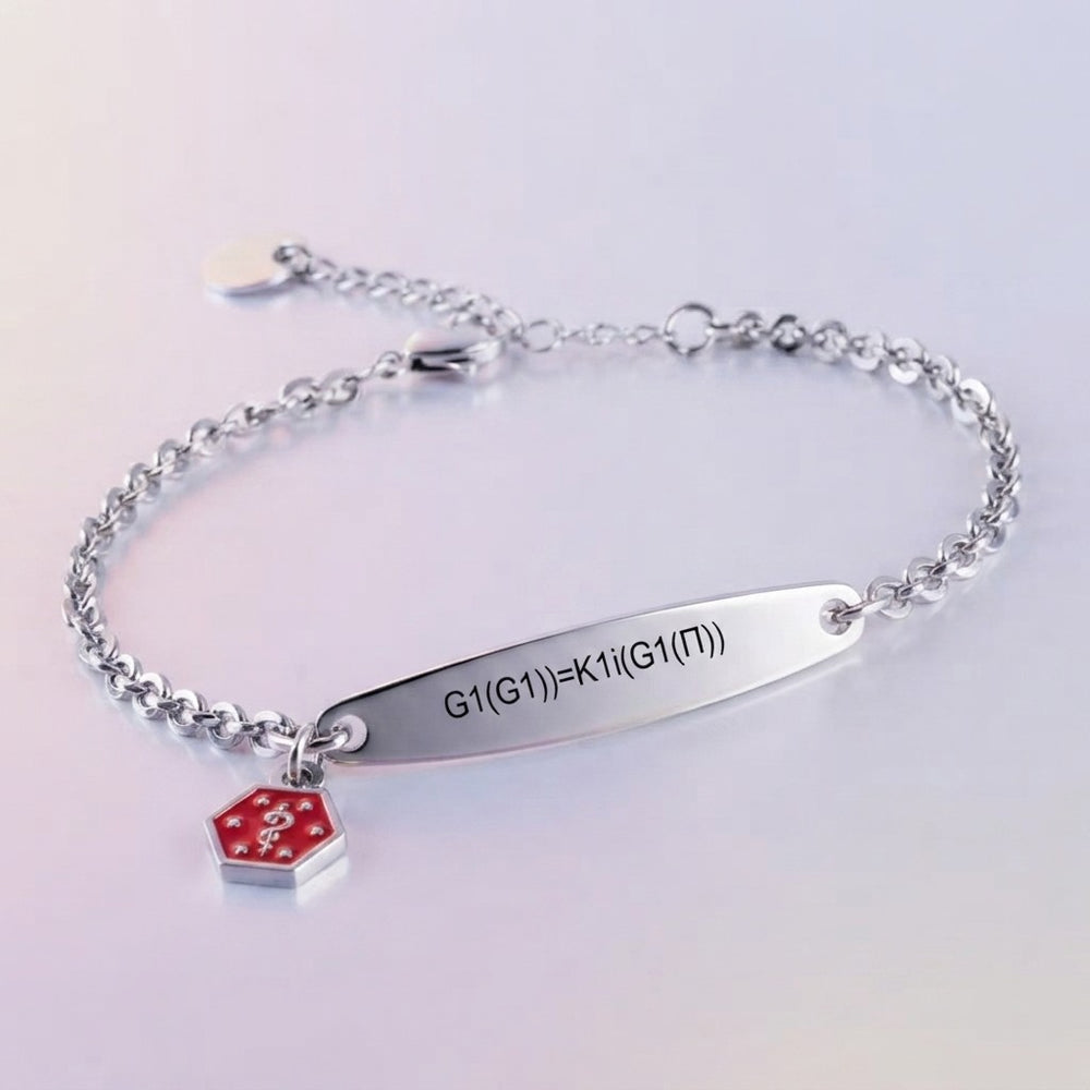 Pulsera Acero Inoxidable Grabovoi