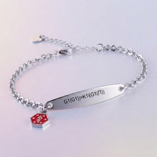 Pulsera Acero Inoxidable Grabovoi